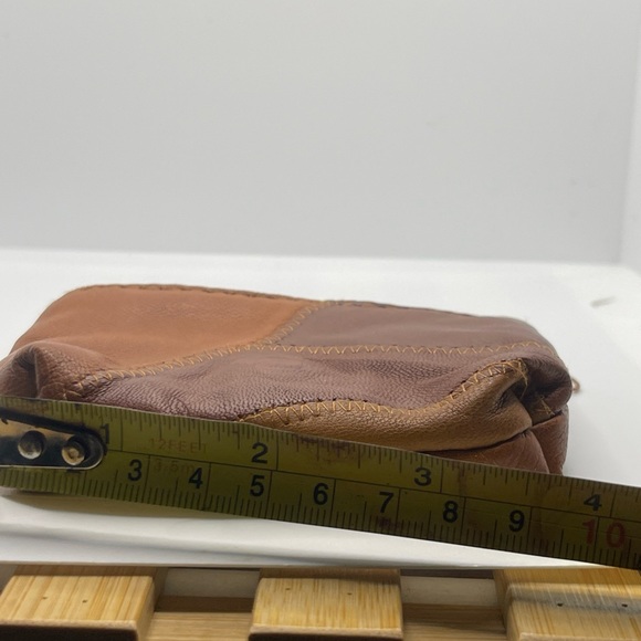 Vintage Unisex eel skin coin purse key holder - Picture 9 of 11